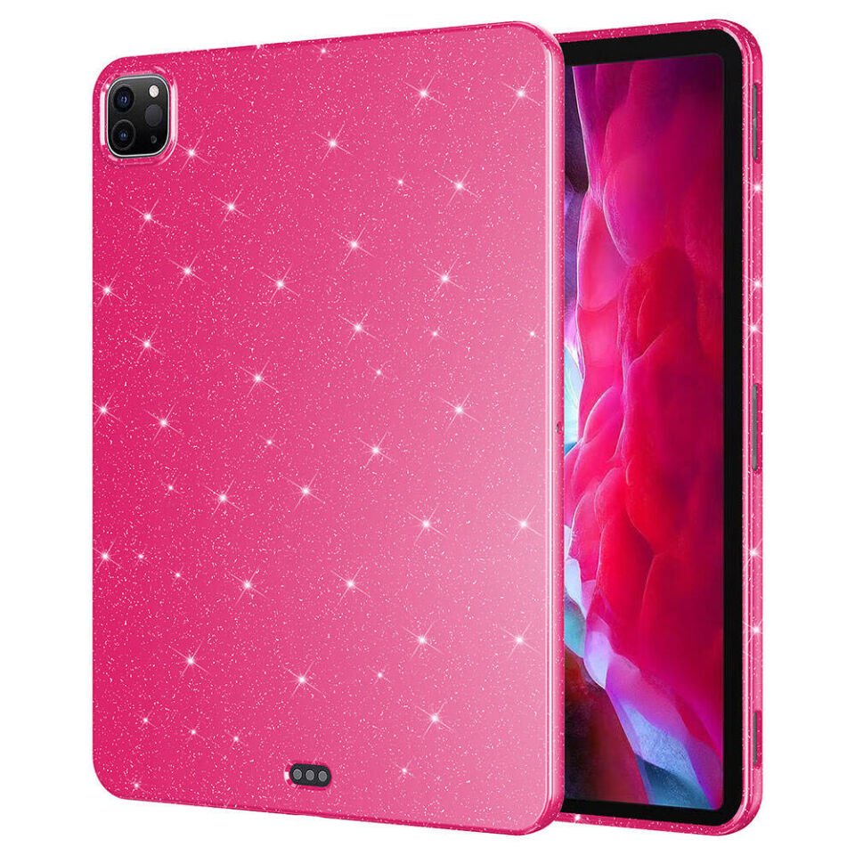 iPad Pro 11 2020 (2.Nesil) Simli Parlak Görünümlü HEPTEKİLETİŞİM Tablet Koton Kılıf