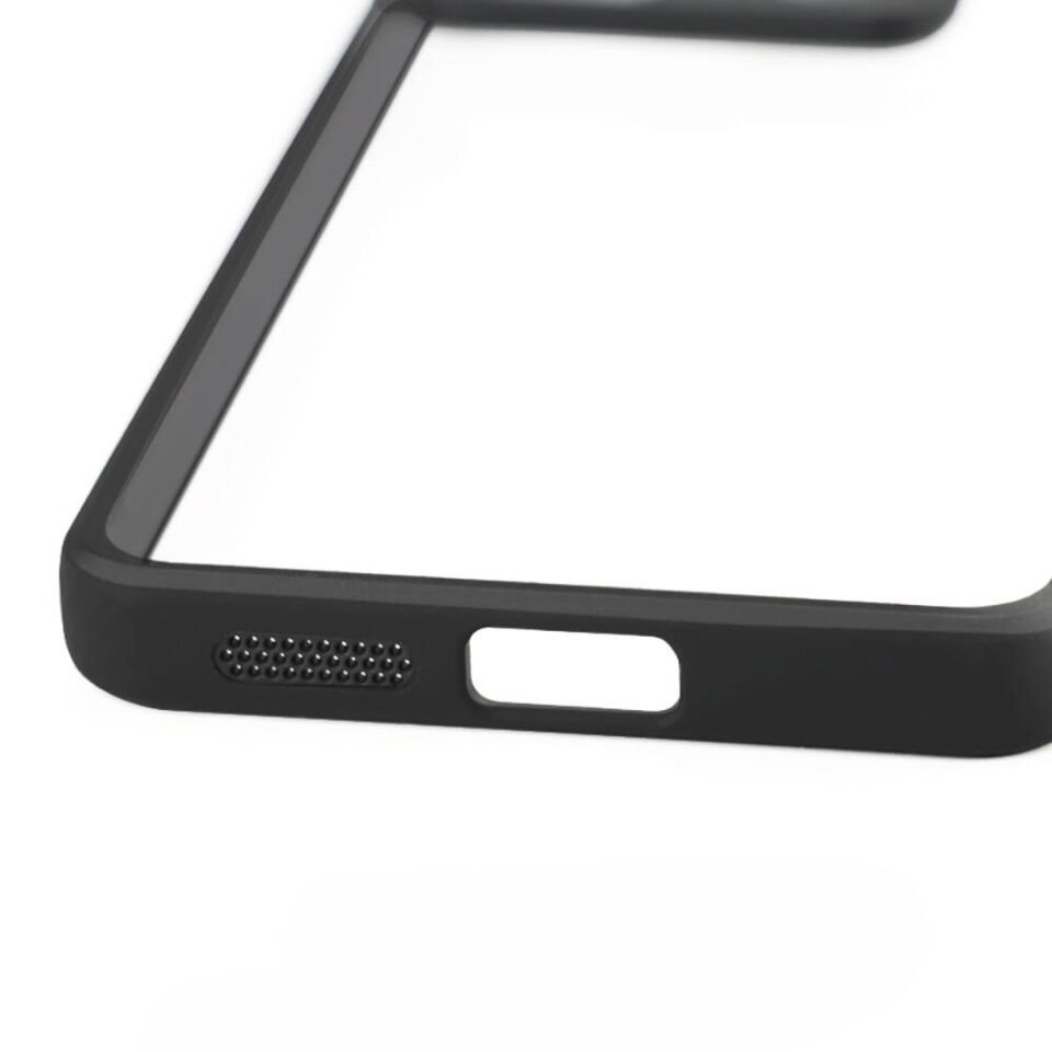 Xiaomi Redmi Note 13 Pro 5G Kılıf Kamera Korumalı Şeffaf Arka Yüzey HEPTEKİLETİŞİM New Roll Kapak