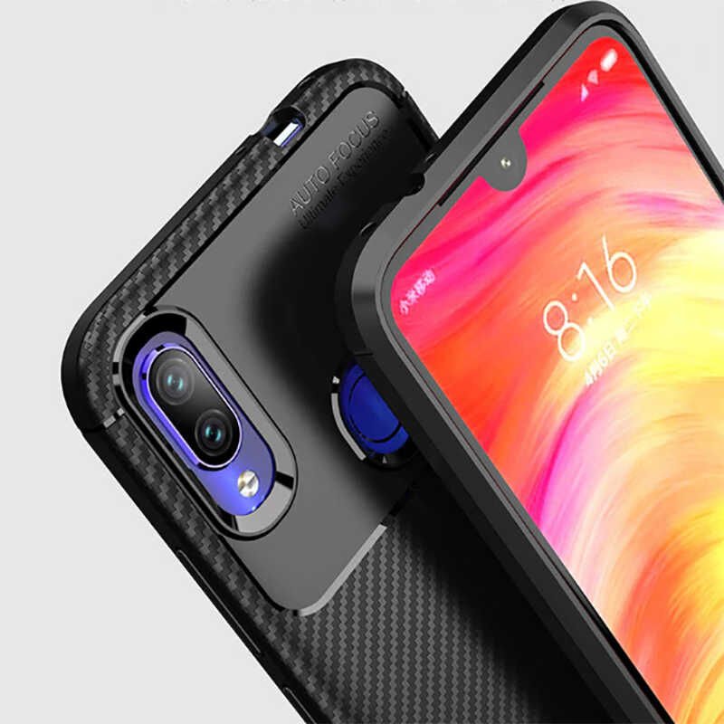 Xiaomi Redmi Note 7 Kılıf HEPTEKİLETİŞİM Negro Silikon Kapak