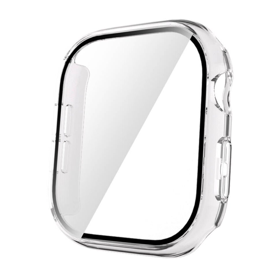 Apple Watch Serisi 10 42mm Sert PC Kasa ve Ekran Koruyucu (Gard 35) Şeffaf