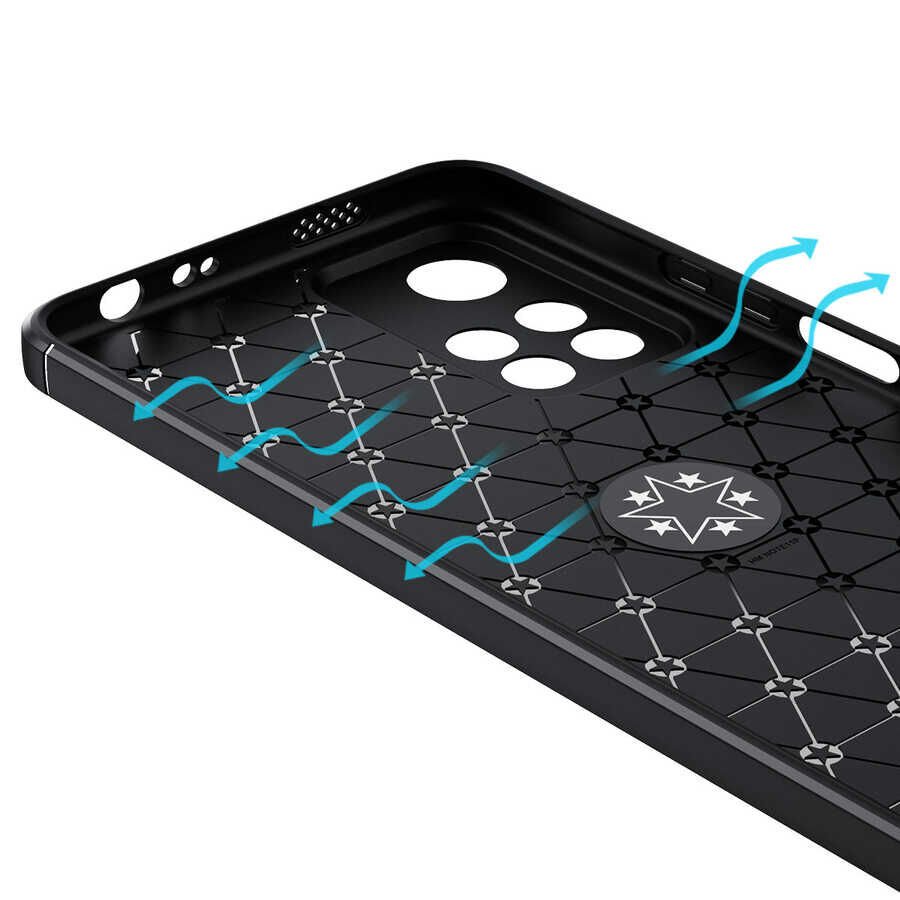 Xiaomi Redmi Note 11 Pro 5G Kılıf Kamera Çıkıntılı Renkli Yüzüklü Standlı Mıknatıslı Kapak (RAVEL) Mavi