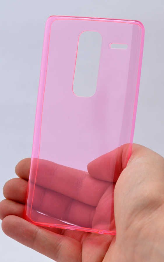 LG Zero Kılıf Zore Ultra İnce Silikon Kapak 0.2 mm
