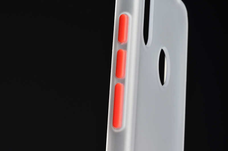 Huawei Y7 Prime 2019 Kılıf Mat Parmak İzi Yapmaz Renkli Tuşlu Sert Silikon Kapak (fri) Koyu Yeşil