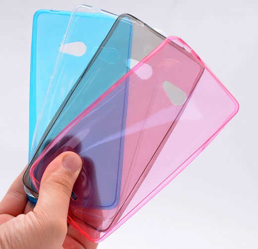 Nokia Lumia 540 Kılıf Zore Ultra İnce Silikon Kapak 0.2 mm