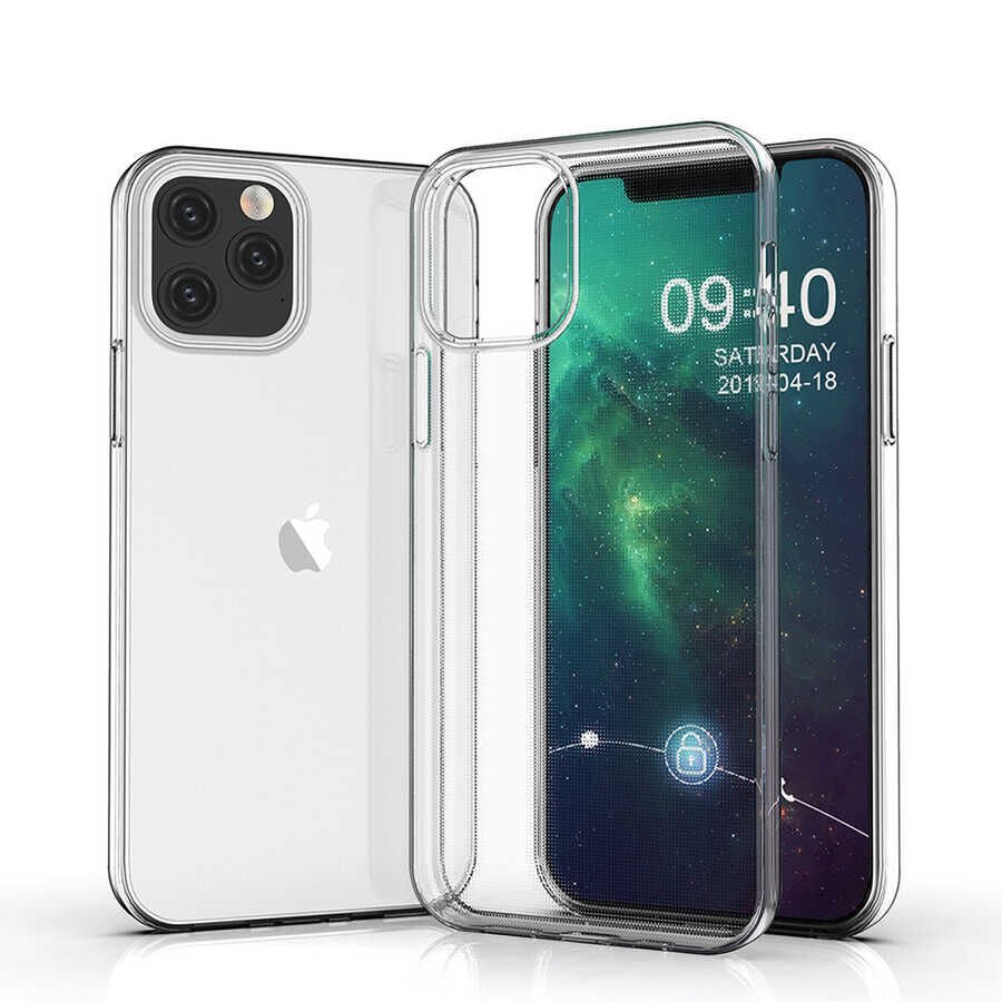 Apple iPhone 12 Pro Kılıf HEPTEKİLETİŞİM Süper Silikon Kapak