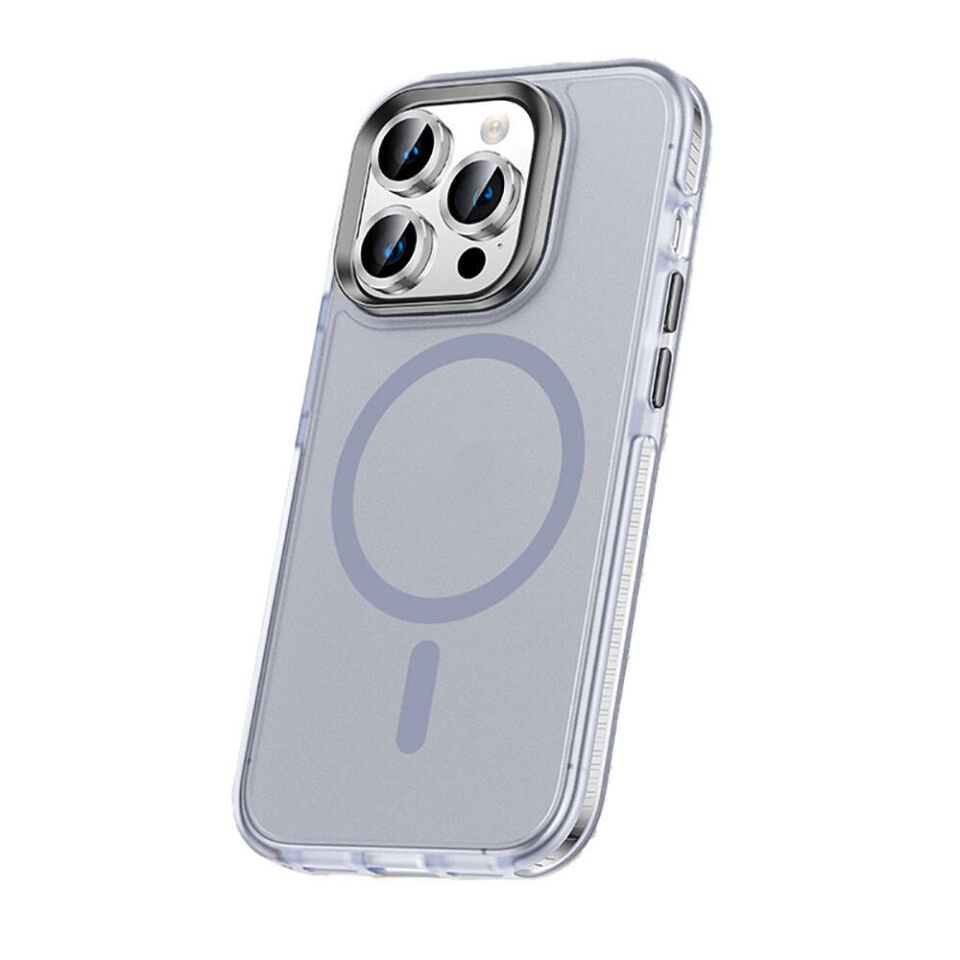 Apple iPhone 15 Pro Max Kılıf Airbagli Magsafe Wireless Şarj Özellikli Lens Koruyuculu HEPTEKİLETİŞİM Klaptika Kapak