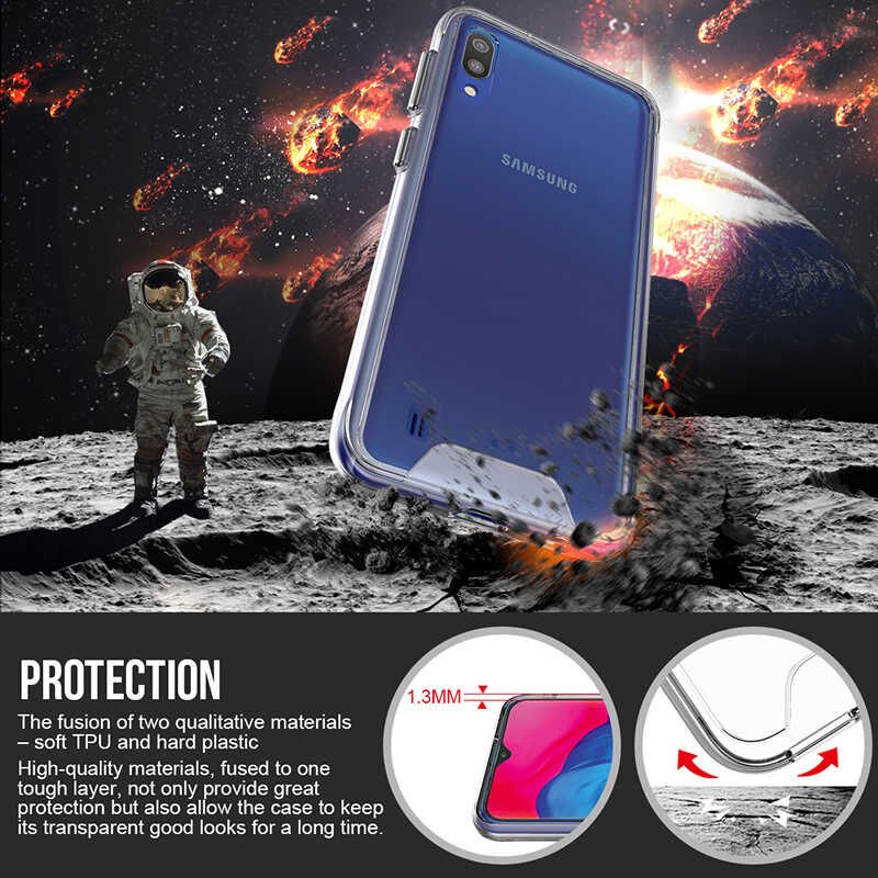 Samsung Galaxy M10 Kılıf HEPTEKİLETİŞİM Gard Silikon
