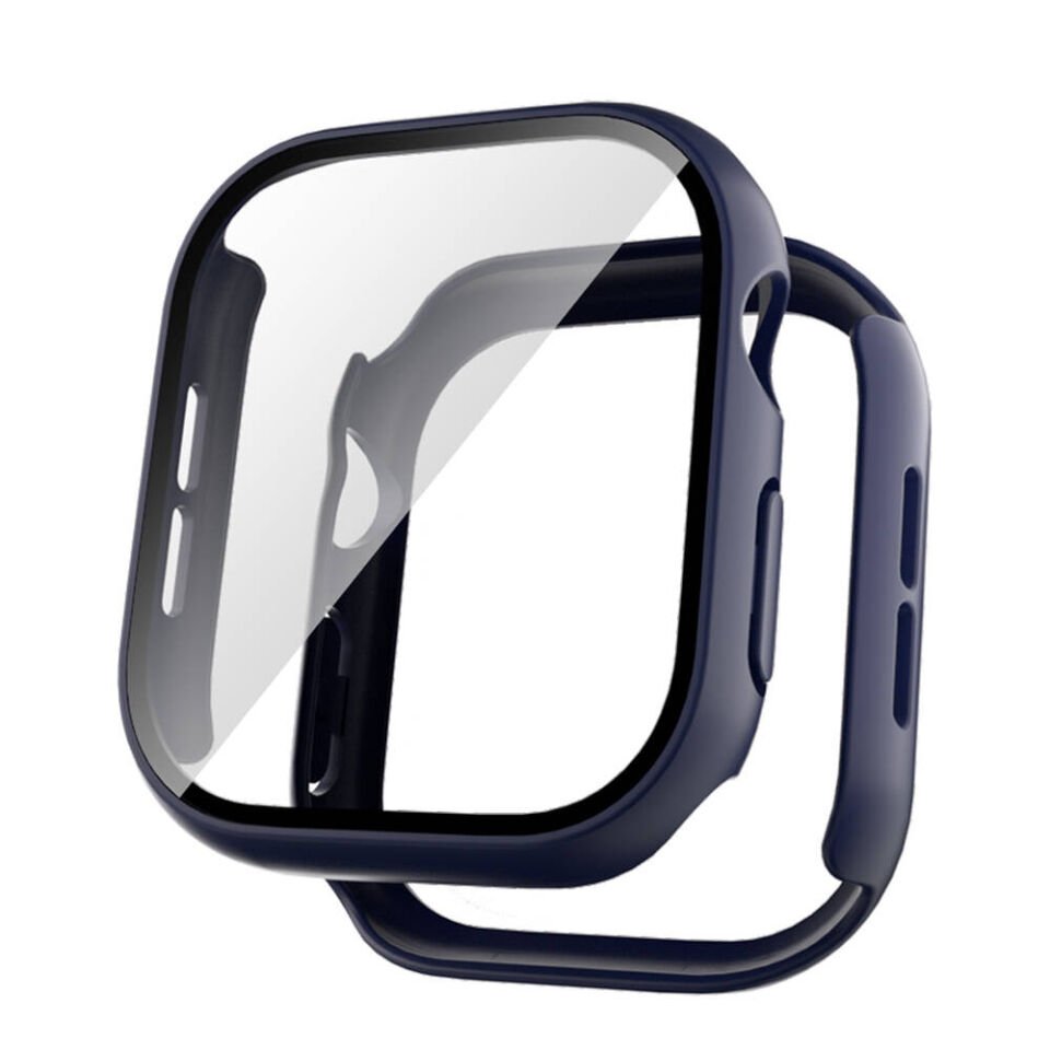 Apple Watch Serisi 10 46mm Sert PC Kasa ve Ekran Koruyucu (Gard 35) Pembe