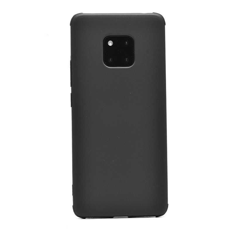 Huawei Mate 20 Pro Sililkon Mat Soft Yüzeyli Kapak (NEVA) Siyah