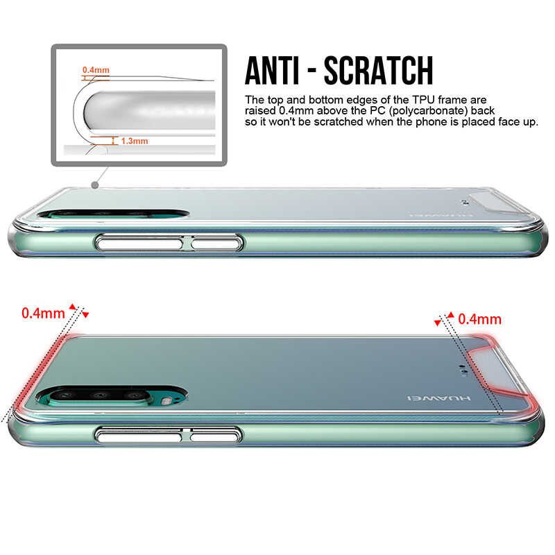 Huawei P30 Kılıf HEPTEKİLETİŞİM Gard Silikon