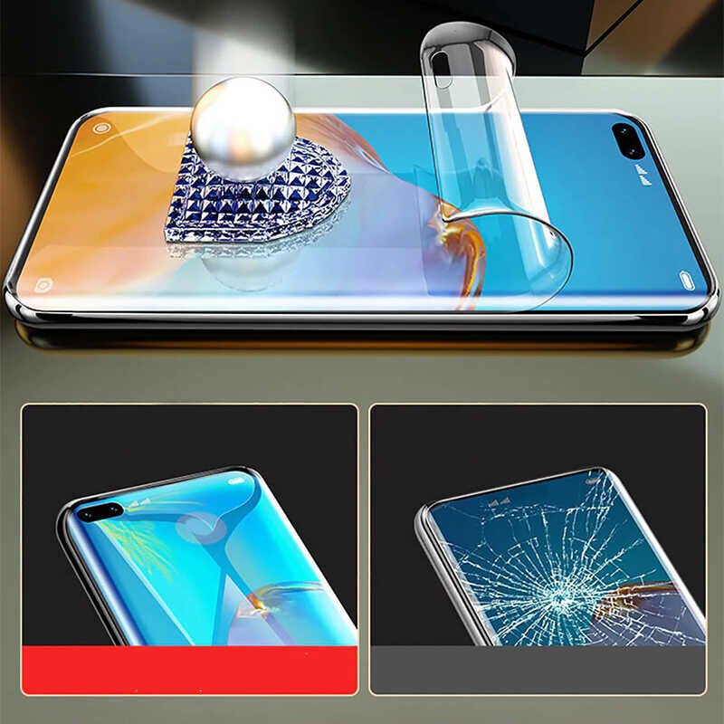 Oppo Reno 3 Pro 5G HEPTEKİLETİŞİM Süper Pet Ekran Koruyucu Jelatin