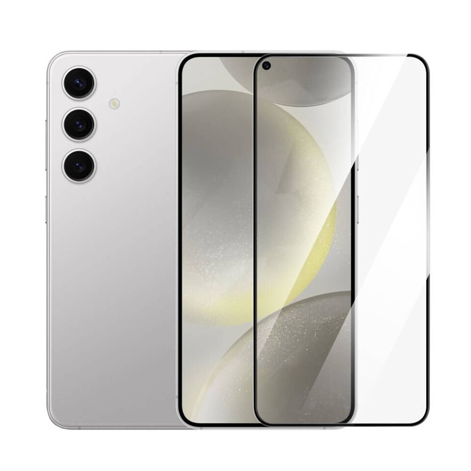 Samsung Galaxy S24 Wiwu Wi-GT012 iVista Darbeye Karşı Dayanıklı HD Temperli Cam Ekran Koruyucu