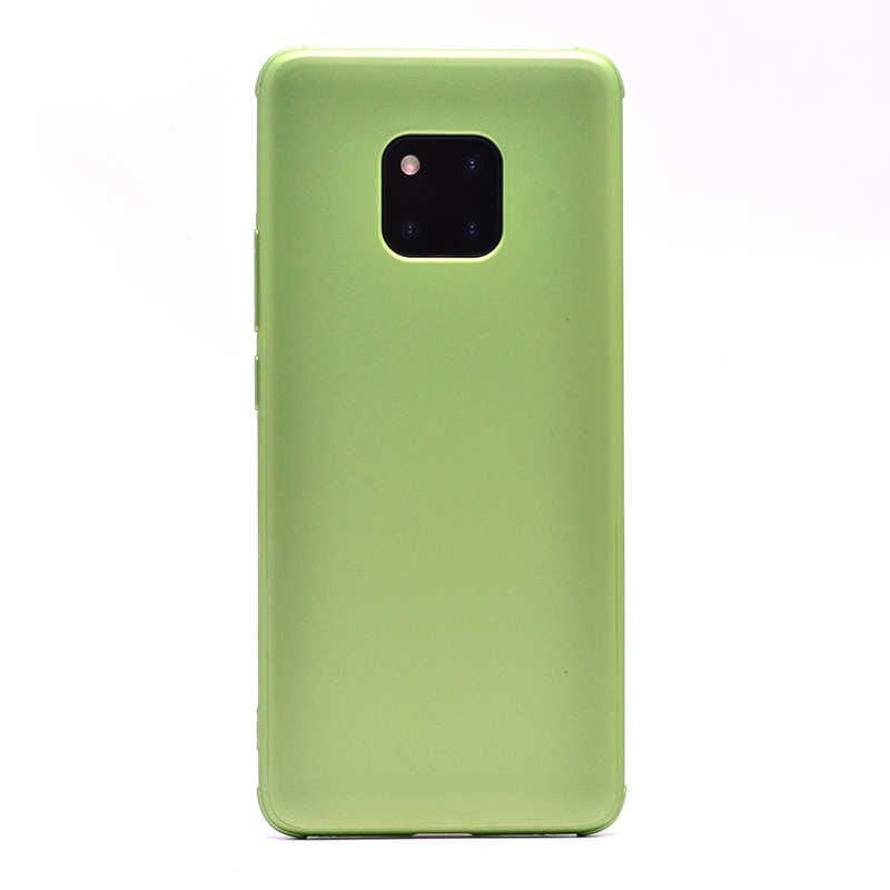 Huawei Mate 20 Pro Sililkon Mat Soft Yüzeyli Kapak (NEVA) Lacivert