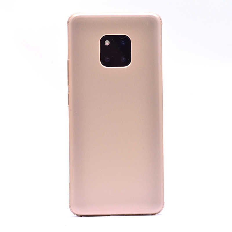 Huawei Mate 20 Pro Sililkon Mat Soft Yüzeyli Kapak (NEVA) Gold