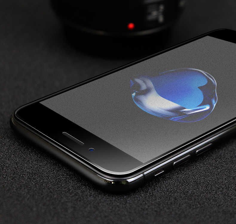 Apple iPhone 8 HEPTEKİLETİŞİM Anti-Dust Mat Privacy Temperli Ekran Koruyucu