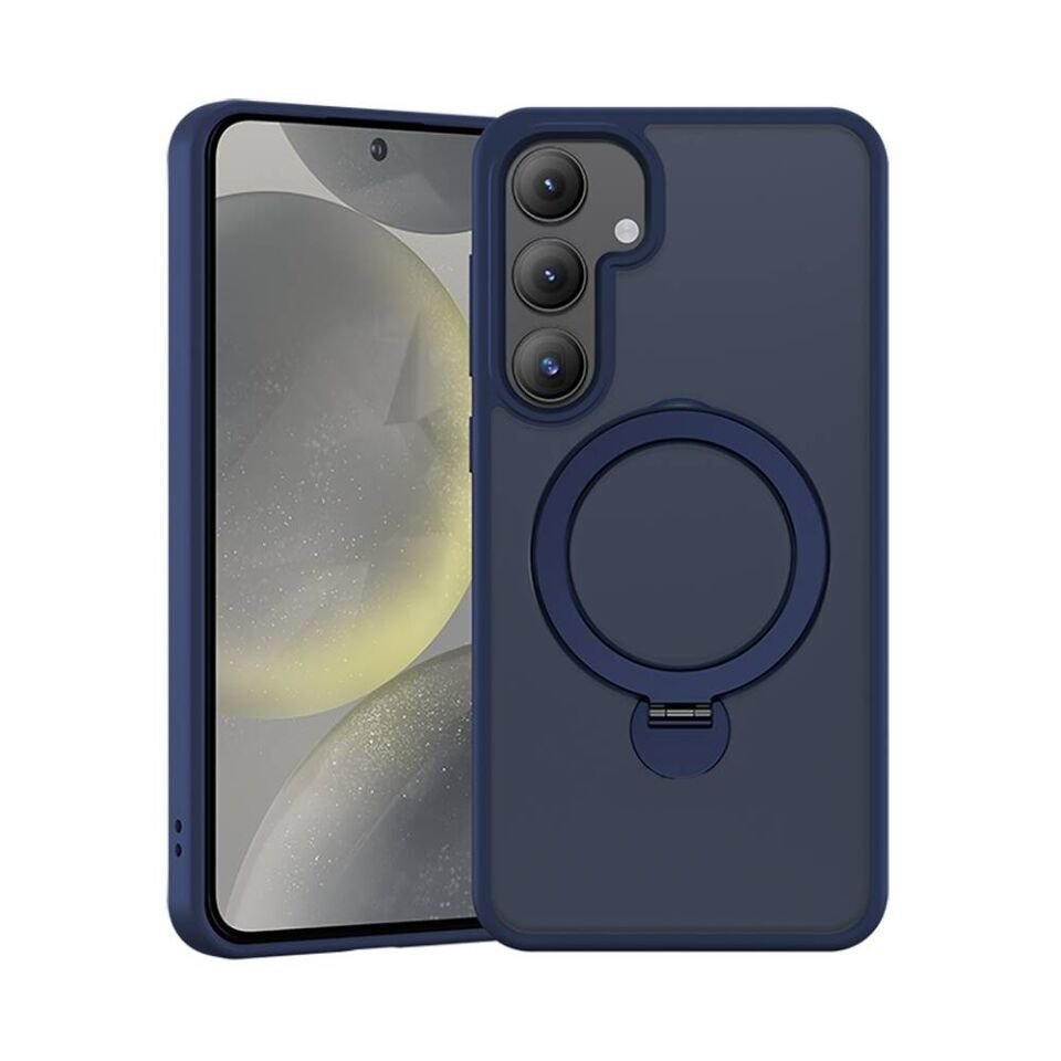 Samsung Galaxy S24 Plus Kılıf Magsafe Şarj Özellikli Benks Standlı Mist Protective Kapak