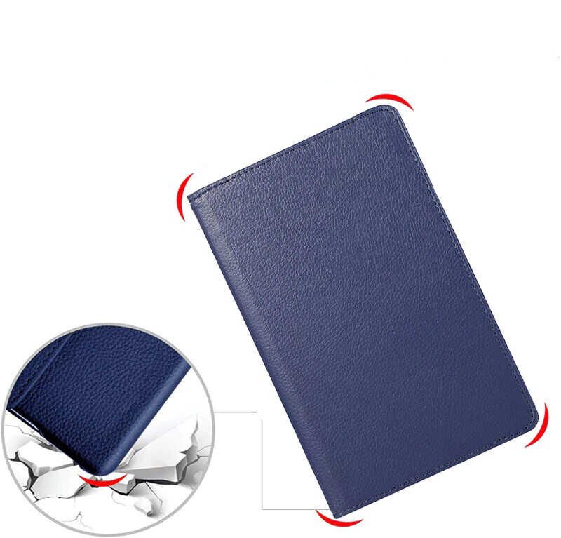 Samsung Galaxy Tab S7 FE LTE (T737-T736-T733-T730) HEPTEKİLETİŞİM Dönebilen Standlı Kılıf