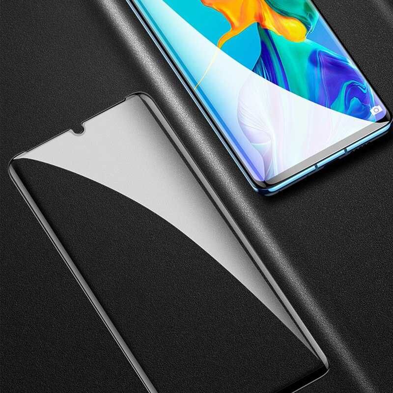Huawei P30 HEPTEKİLETİŞİM Kenarları Kırılmaya Dayanıklı Cam Ekran Koruyucu