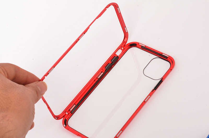 Apple iPhone 11 Pro Max Kılıf HEPTEKİLETİŞİM Devrim Mıknatıslı Cam Kapak