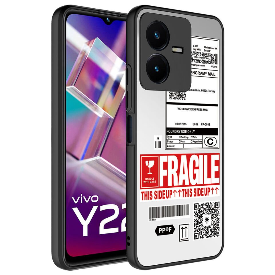Vivo Y35 Kılıf Aynalı Desenli Kamera Korumalı Parlak Renkli Sert Kapak (Mirror) Kalp