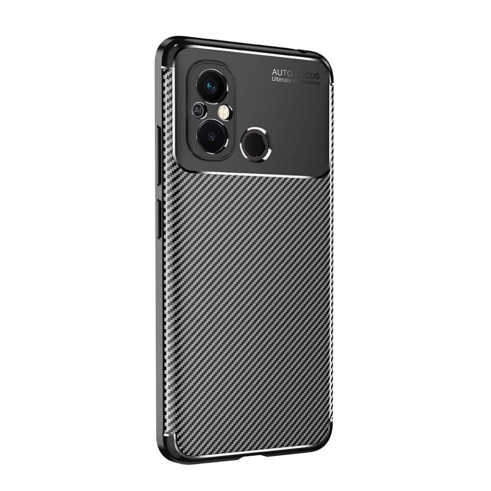 Xiaomi Redmi 12C Kılıf HEPTEKİLETİŞİM Negro Silikon Kapak