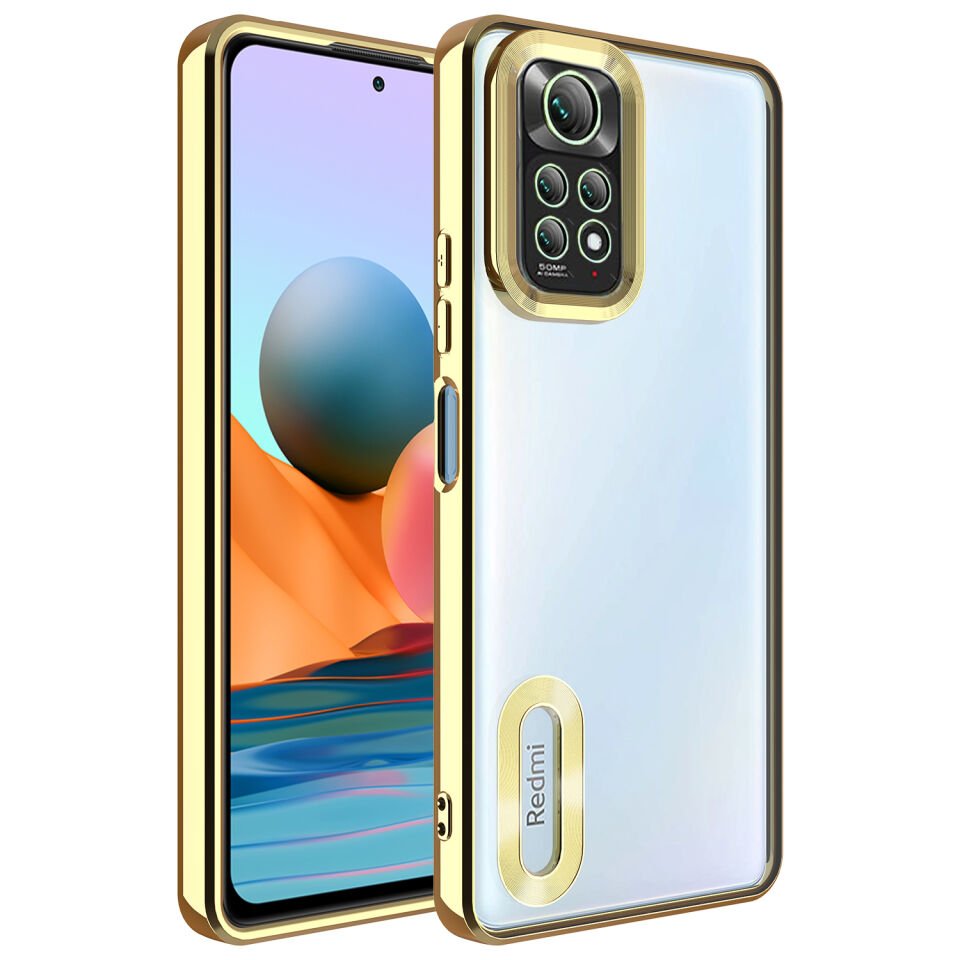 Xiaomi Redmi Note 11 Global Kılıf Kamera Korumalı Logo Gösteren HEPTEKİLETİŞİM Omega Kapak