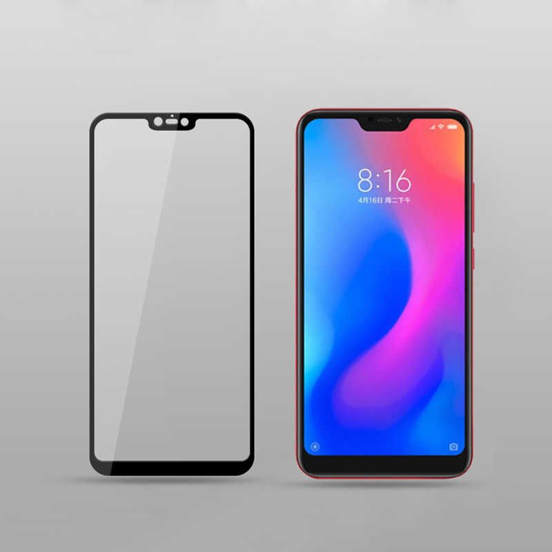 Xiaomi Redmi Note 6 Pro HEPTEKİLETİŞİM Kenarları Kırılmaya Dayanıklı Cam Ekran Koruyucu