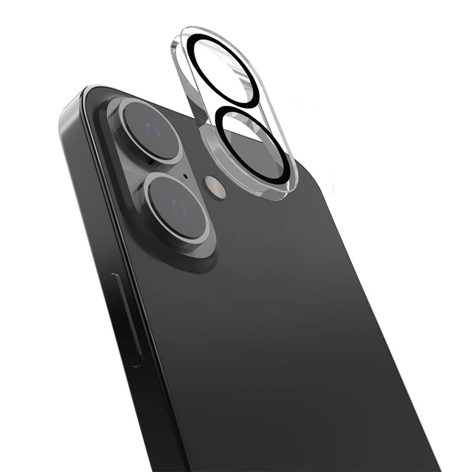 Apple iPhone 16 Raptic Glass Serisi Kamera Lens Koruyucu