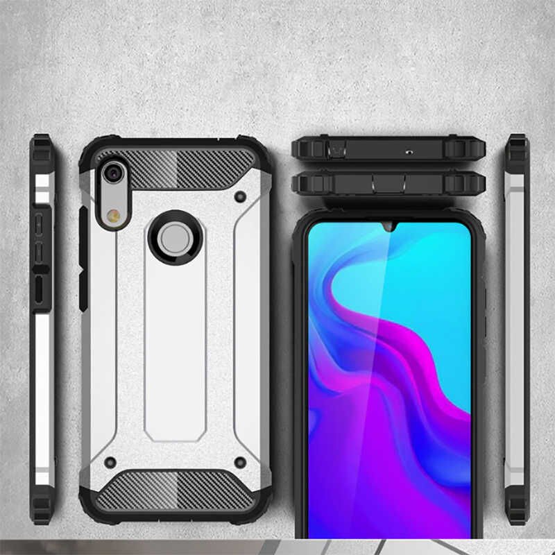 Huawei Y6S 2019 Kılıf HEPTEKİLETİŞİM Crash Silikon Kapak