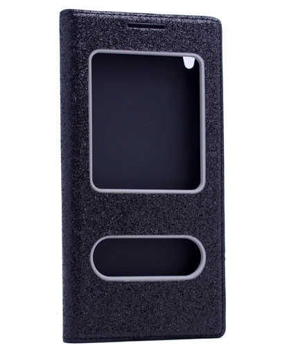 Sony Xperia XA Ultra Kılıf Zore Simli Dolce Kapaklı Kılıf