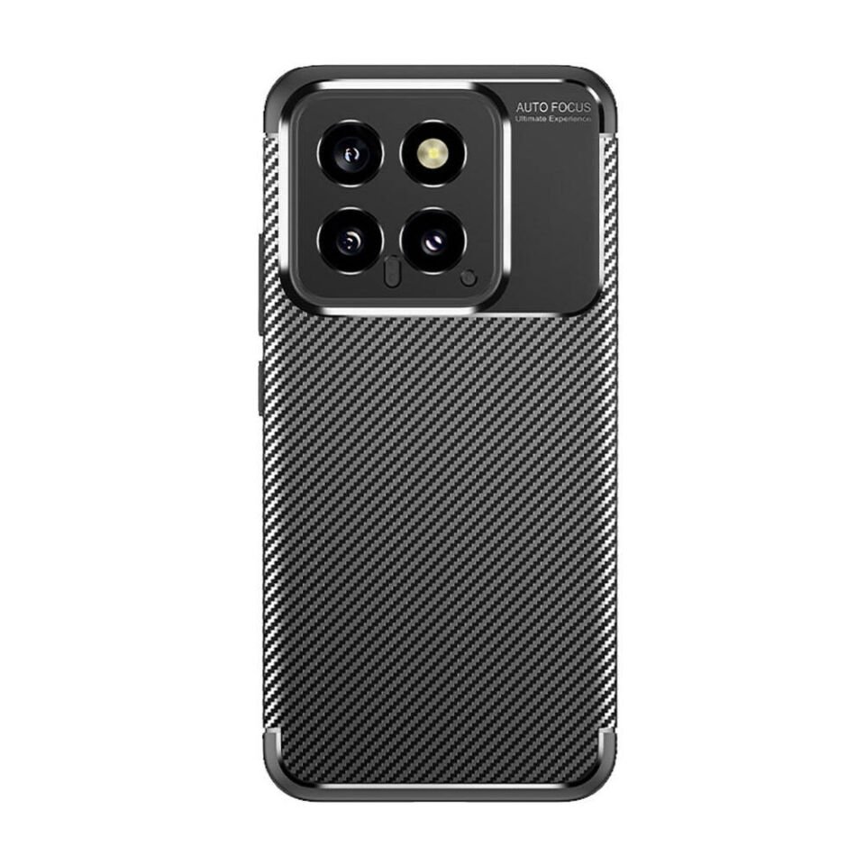 Xiaomi Mi 14 Kılıf HEPTEKİLETİŞİM Negro Silikon Kapak