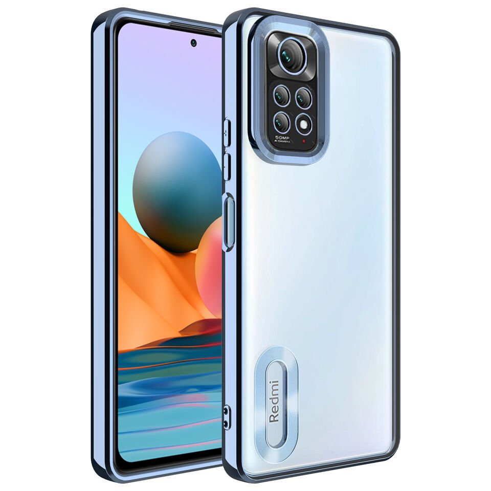 Xiaomi Redmi Note 11S Global Kılıf Kamera Korumalı Logo Gösteren HEPTEKİLETİŞİM Omega Kapak