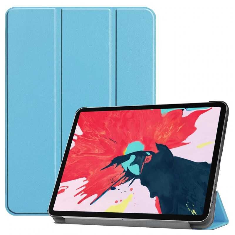 Apple iPad Pro 12.9 2020 (4.Nesil) HEPTEKİLETİŞİM Smart Cover Standlı 1-1 Kılıf