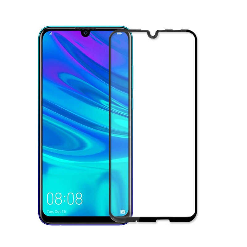 Huawei Y6S 2019 HEPTEKİLETİŞİM Kenarları Kırılmaya Dayanıklı Cam Ekran Koruyucu