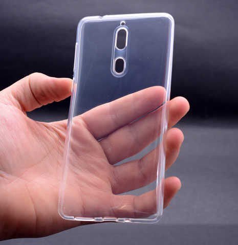 Nokia 8 Kılıf Zore Ultra İnce Silikon Kapak 0.2 mm