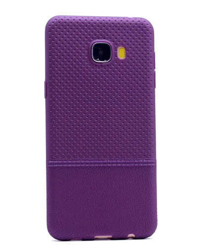 Samsung Galaxy C7 Kılıf HEPTEKİLETİŞİM Matrix Silikon