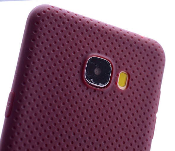 Samsung Galaxy C7 Kılıf HEPTEKİLETİŞİM Matrix Silikon