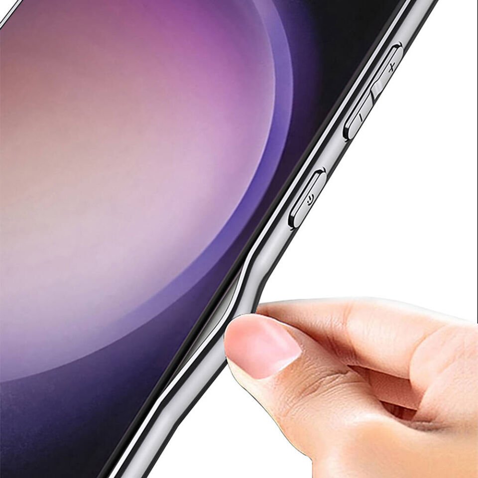 Samsung Galaxy S23 Ultra Kılıf Ultra İnce Kamera Korumalı PC + Deri Arka Yüzey HEPTEKİLETİŞİM X-Pro Kapak