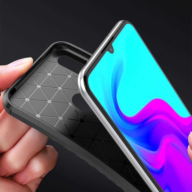 Huawei Y6S 2019 Kılıf HEPTEKİLETİŞİM Negro Silikon Kapak
