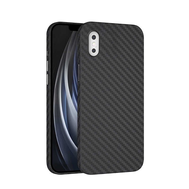 Apple iPhone XS 5.8 Kılıf ​​​​​Wiwu Skin Carbon PP Kapak