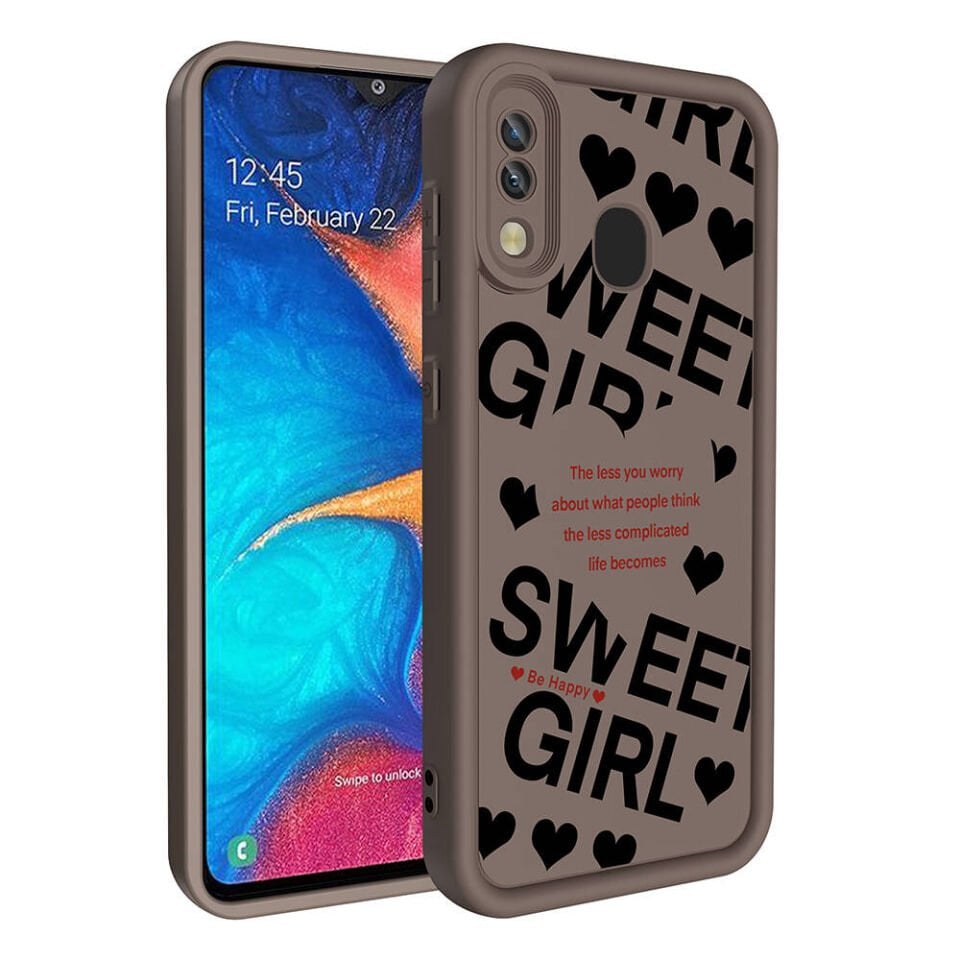 Samsung Galaxy A30 Kılıf Kamera Korumalı Baskılı Arka Yüzey HEPTEKİLETİŞİM Klas Kapak