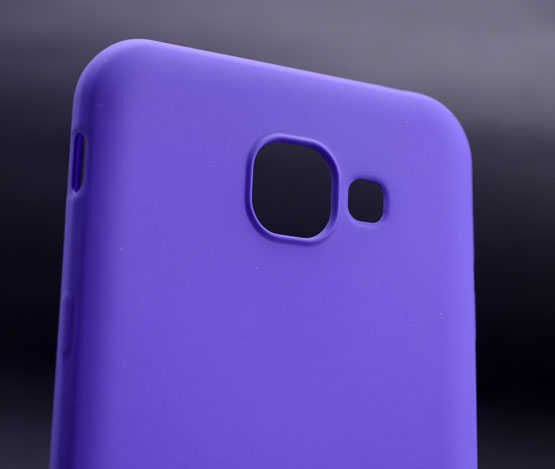 Samsung Galaxy A5 2016 Kılıf Yumuşak Dokulu Soft Esnek İnce Mat Renkli Silikon Kapak (PREMİER) Gold