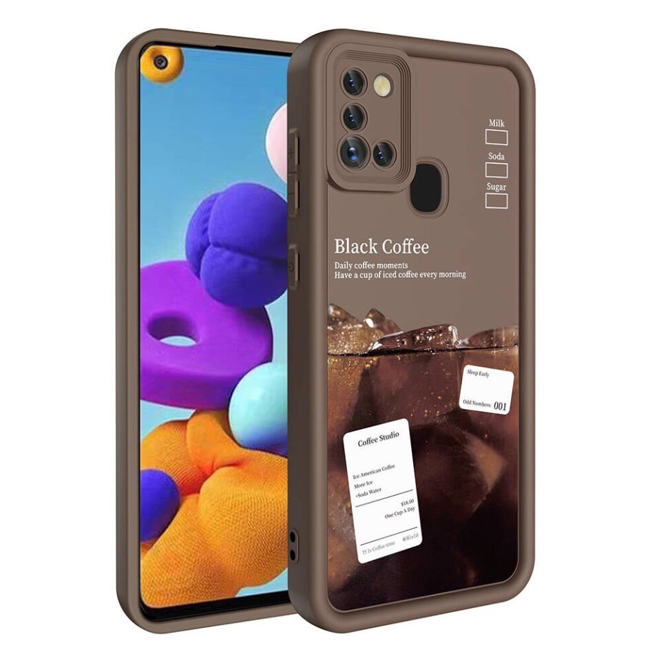 Samsung Galaxy A21S Kılıf Kamera Korumalı Baskılı Arka Yüzey HEPTEKİLETİŞİM Klas Kapak
