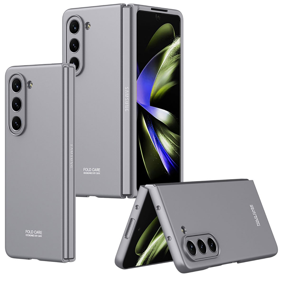 Samsung Galaxy Z Fold 5 Kılıf HEPTEKİLETİŞİM Sert Kıpta Kapak