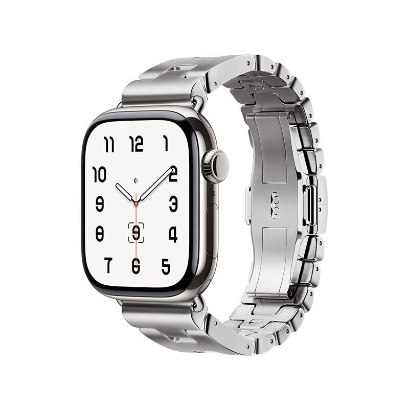 Apple Watch 44mm HEPTEKİLETİŞİM KRD-125 Metal Kordon Strap Kayış