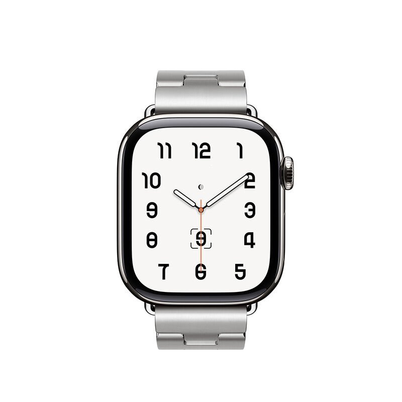 Apple Watch 7 45mm HEPTEKİLETİŞİM KRD-125 Metal Kordon Strap Kayış