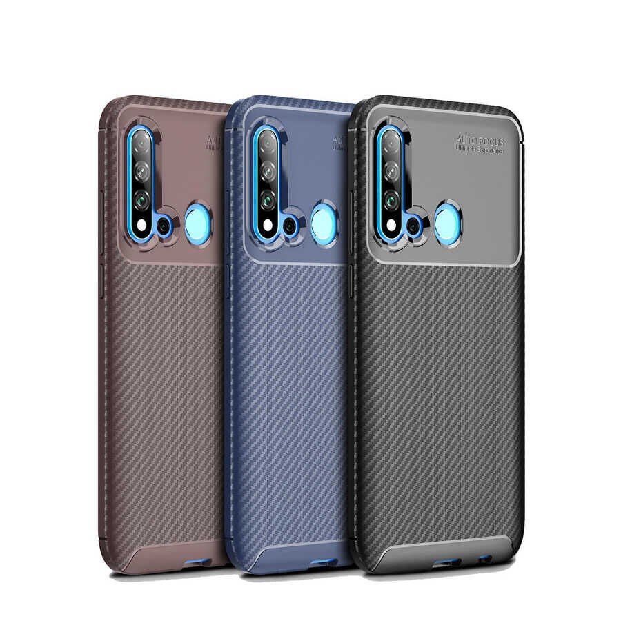Huawei P20 Lite 2019 Kılıf HEPTEKİLETİŞİM Negro Silikon Kapak