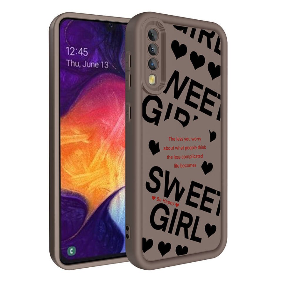 Samsung Galaxy A50 Kılıf Kamera Korumalı Baskılı Arka Yüzey HEPTEKİLETİŞİM Klas Kapak
