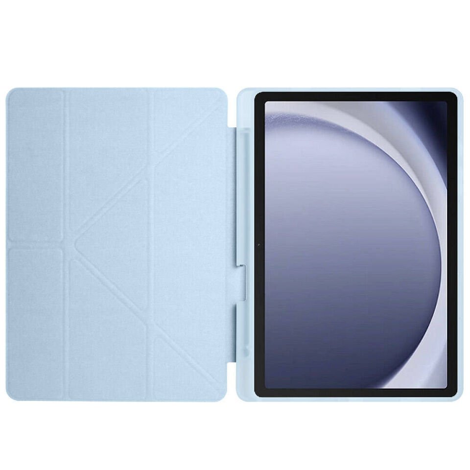 Samsung Galaxy Tab A9 8.7'' inç X110 Kılıf Kalem Bölmeli Standlı Kılıf (TR) Kırmızı