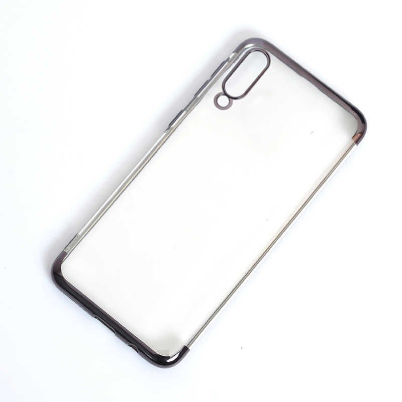 Samsung Galaxy A70 Kılıf HEPTEKİLETİŞİM Dört Köşeli Lazer Silikon Kapak